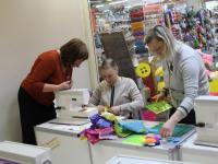 Мастер-класс по пэчворку ведет  Гаврилюк Ирина