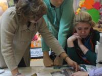 Мастер-класс по пэчворку ведет  Захарова Алла