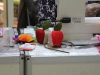 Мастер-класс по пэчворку ведет  Переслегина Надежда