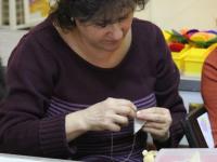 Мастер-класс по пэчворку ведет  Смолянинова Людмила