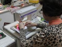 Мастер-класс по пэчворку ведет  Степанова Галина