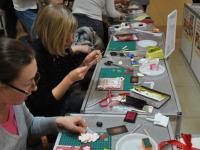 Мастер-класс по скрапбукингу ведет  Шелемех Вера