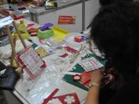 Мастер-класс по скрапбукингу ведет  Шелемех Вера