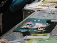 Мастер-класс по скрапбукингу ведет  Шелемех Вера