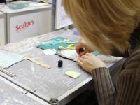 Мастер-класс по скрапбукингу ведет  Шелемех Вера