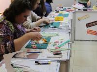 Мастер-класс по скрапбукингу ведет  Шелемех Вера