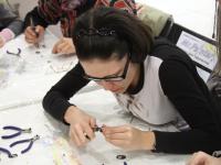 Мастер-класс по изготовлению украшений  с декоративными элементами Swarovski