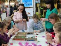 Детский мастер-класс Радужный песок  по наборам LORI