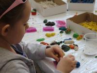 Детский мастер-класс Радужный песок  по наборам LORI