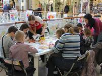 Детский мастер-класс рисование цветным песком по наборам Mr.Painter ведет Закревская Валерия