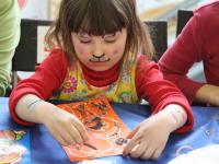 Детский мастер-класс рисование цветным песком по наборам Mr.Painter ведет Закревская Валерия