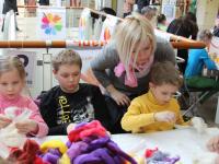 Мастер-класс Шерстяная акварель ведет Нестерова Марина