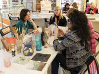 Применение текстурных паст для декора с компанией Таир