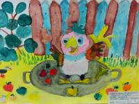 Работы победителей в конкурсе детского рисунка Любимые мультяшки и киногерои - 2 место Рыженко Таня