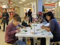 Детский  мастер-класс по ковровой вышивке от тм Vervaco