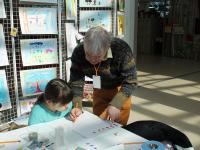 Детский мастер-класс по живописи