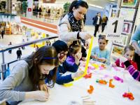 Детский мастер-класс. Открытка в технике скрапбукинг