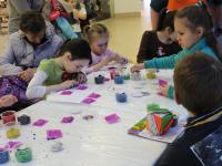 Детский мастер-класс. Радужный песок от тм Lori