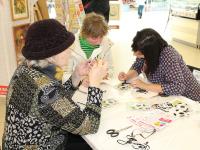 Мастер-класс. Техника длинный стежок. тм Vervaco