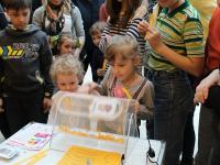 Лотерея на фестивале Леонардо