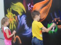 Демонстрационный мастер-класс по граффити