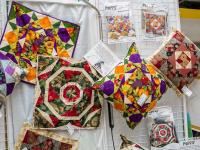 Презентация по  пэчворку с использованием тканей Peppy и швейной машины Micron