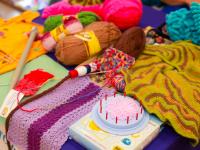 Презентация по вязанию. Пряжа Alpina, Adelia, Visantia и иструменты для вязания Gamma