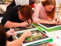 Мозаика из пайеток от тм Волшебная мастерская