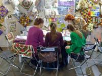 Презентация по  пэчворку с использованием тканей Peppy и швейной машины Micron