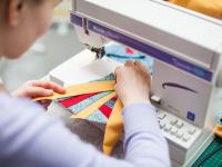 Презентация по  пэчворку с использованием тканей Peppy и швейной машины Micron