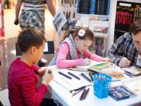 Презентация товаров для художников Vista-Artista, Kanzy, Kinotti, Stilsy, Fiteko