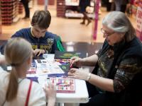 Презентация товаров для художников Vista-Artista, Kanzy, Kinotti, Stilsy, Fiteko