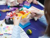 Презентация инструментов для валяния Gamma и наборы живопись шерстью тм Woolla