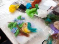 Презентация инструментов для валяния Gamma и наборы живопись шерстью тм Woolla