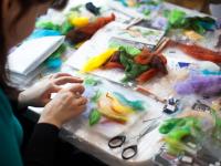 Презентация инструментов для валяния Gamma и наборы живопись шерстью тм Woolla