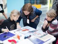 Презентация инструментов для валяния Gamma и наборы живопись шерстью тм Woolla