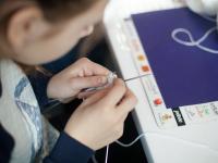 Презентация по вязанию. Пряжа Alpina, Adelia, Visantia и иструменты для вязания Gamma