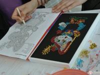 Наборы для детского творчества Мозаика из пайеток, куклы из Fom Eva Волшебная мастерская