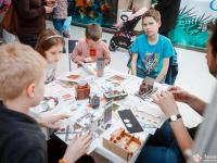 Наборы для создания зданий, строений и ландшафтных миниатюр без ножниц и клея Умная бумага