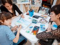 Профессиональные кисти для работ с маслом, темперой, гуашью, акрилом Kinotti