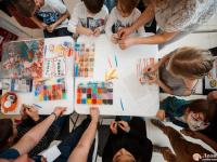 Раскрашивание картин по номерам, плетение из резиночек  Color Kit