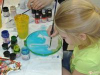 Роспись акриловыми красками по ткани и батику Love2Art