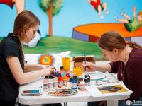 Роспись акриловыми красками по ткани и батику Love2Art