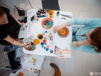 Роспись акриловыми красками по ткани и батику Love2Art