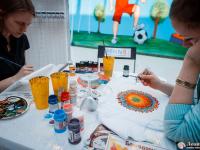 Роспись акриловыми красками по ткани и батику Love2Art