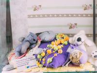 Выставка творческих работ и детских рисунков