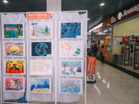 Выставка творческих работ и детских рисунков