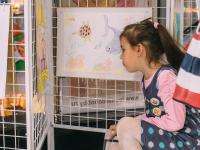 Выставка творческих работ и детских рисунков