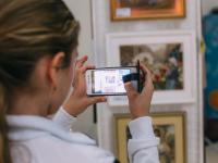 Выставка творческих работ и детских рисунков