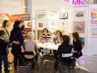 Встреча с дизайнерами наборов для вышивания Panna Ильиной А.  и Хромовой М